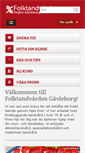 Mobile Screenshot of folktandvardengavleborg.se